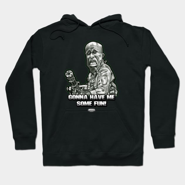 Mac (B & W) Hoodie by AndysocialIndustries